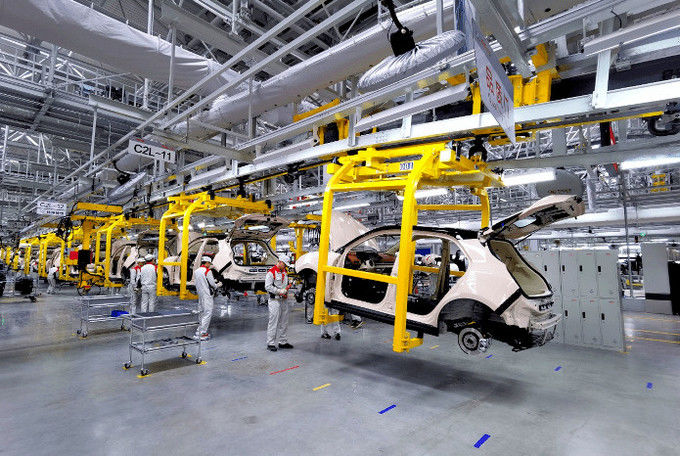 Shaanxi Xianghelixin Automobile Sales Service Co., Ltd. خط إنتاج المصنع